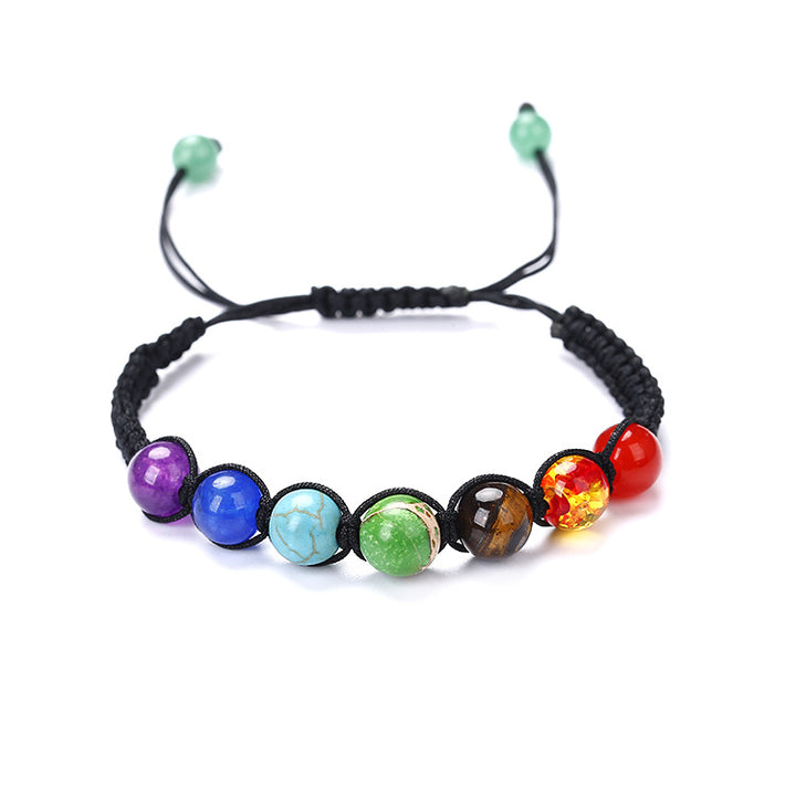 Olivenorma Chakra Rainbow Praying Bracelet