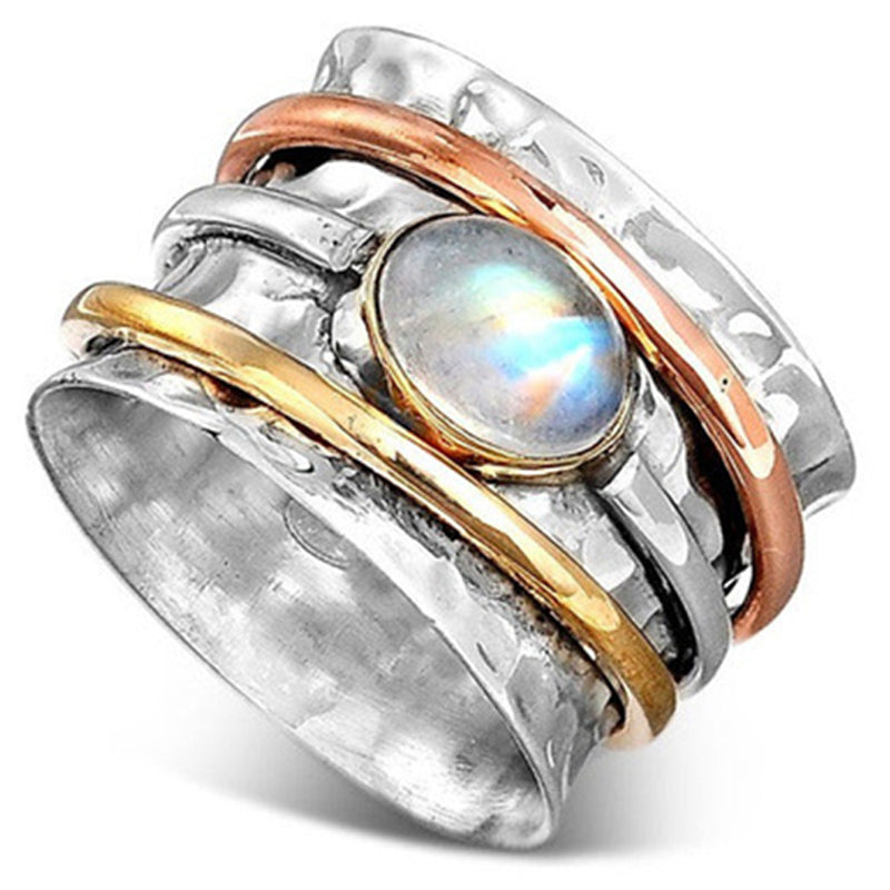 Olivenorma Moonstone Luck Ring