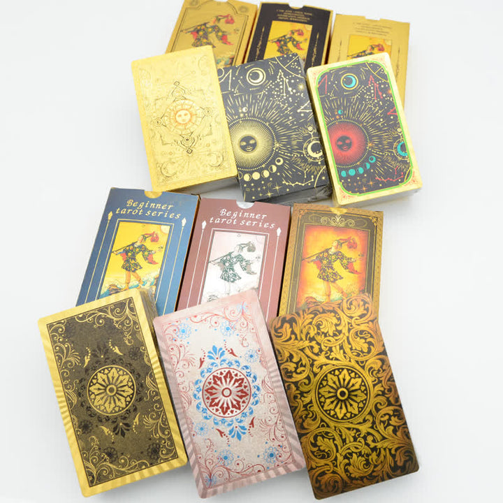 Olivenorma Delicate Gold Foil Tarot Card