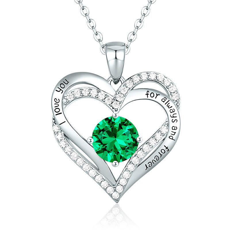 FREE Today: "I Love You Always and Forever" – Forever Love Birthstone Heart Necklace - image 11