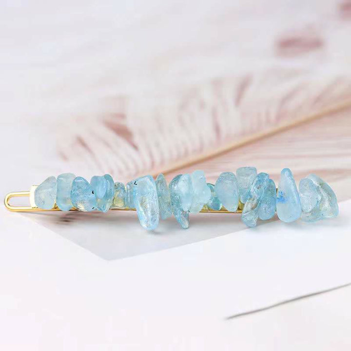 Olivenorma Natural Broken Crystal Hairpin