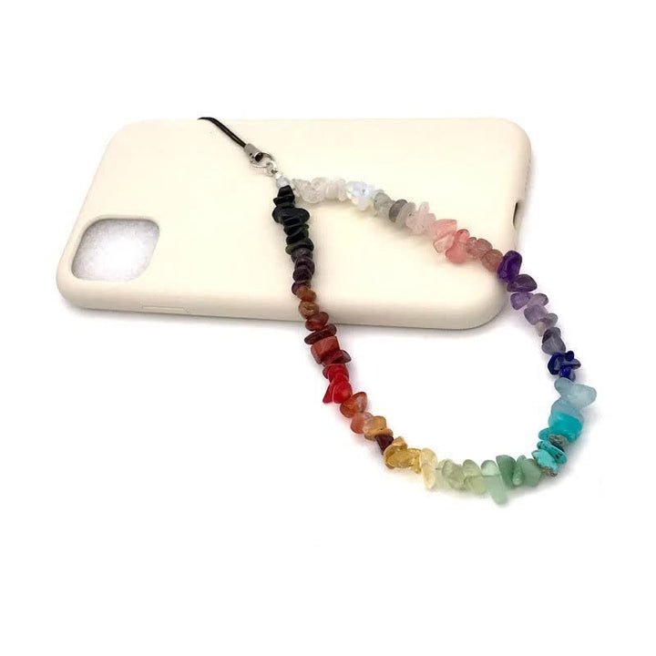 Olivenorma Natural Crystal Bead Protection Phone Strap