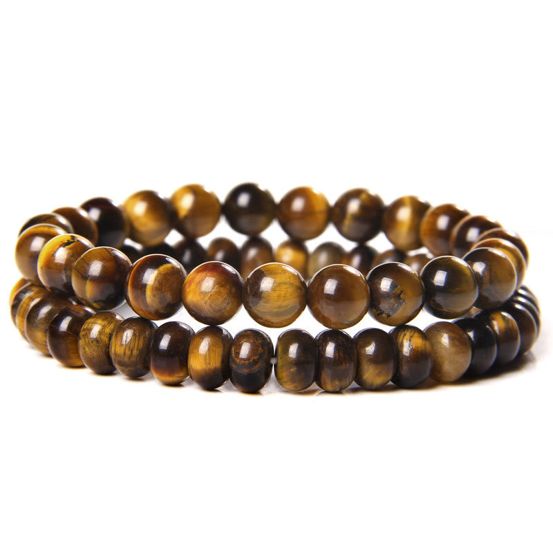 Olivenorma Beaded Jewelry For Man Double Layer Bracelet Set