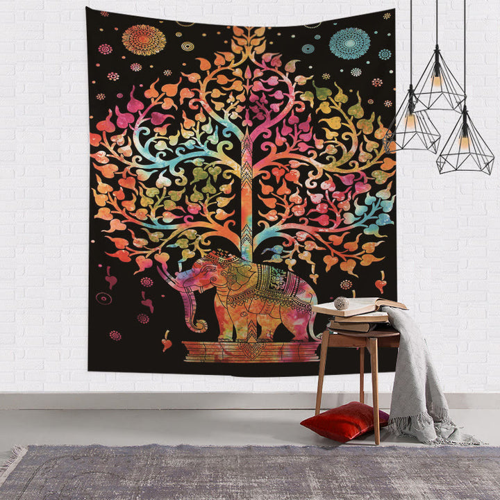 Olivenorma Yoga Backdrop Fabric Decorative Wall Covering Mural Tapestry - Flannel - Tree Of Life - 78.74"*59.05"(200*150cm) - image 3