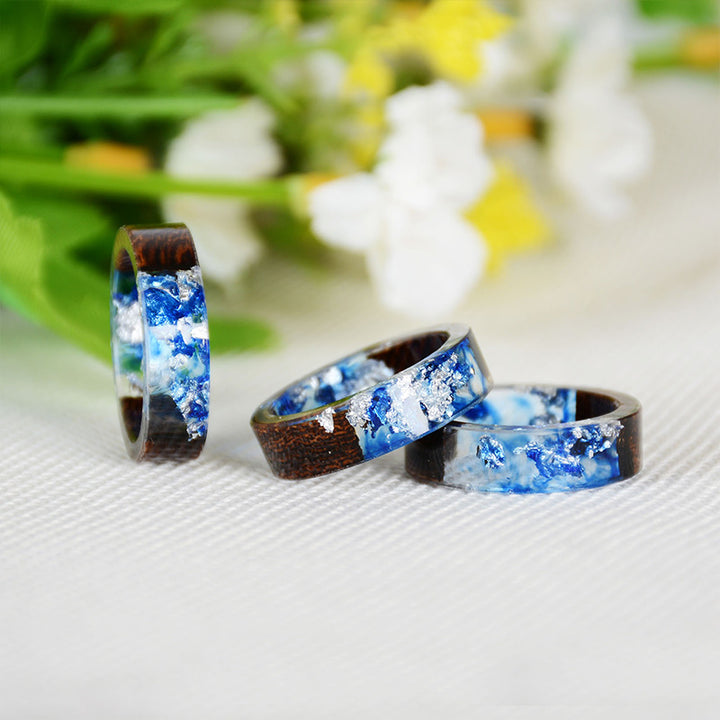 Olivenorma Intellectual & Optimistic - Handmade Wood Ring - image 25