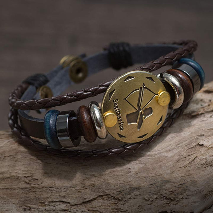 Olivenorma Zodiac Healing Weave Bracelet