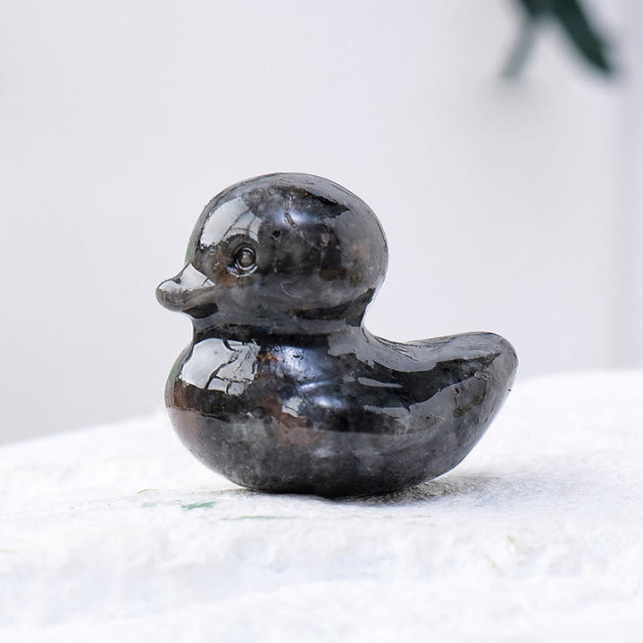 Olivenorma 1.2Inch Quartz Crystal Duck Carving Gemstone Decoration - image 8
