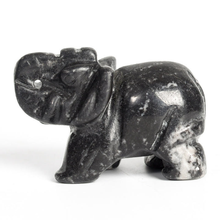 Olivenorma 1.5/2 Inches Carved Elephant Figurine Gemstone Decoration - image 38