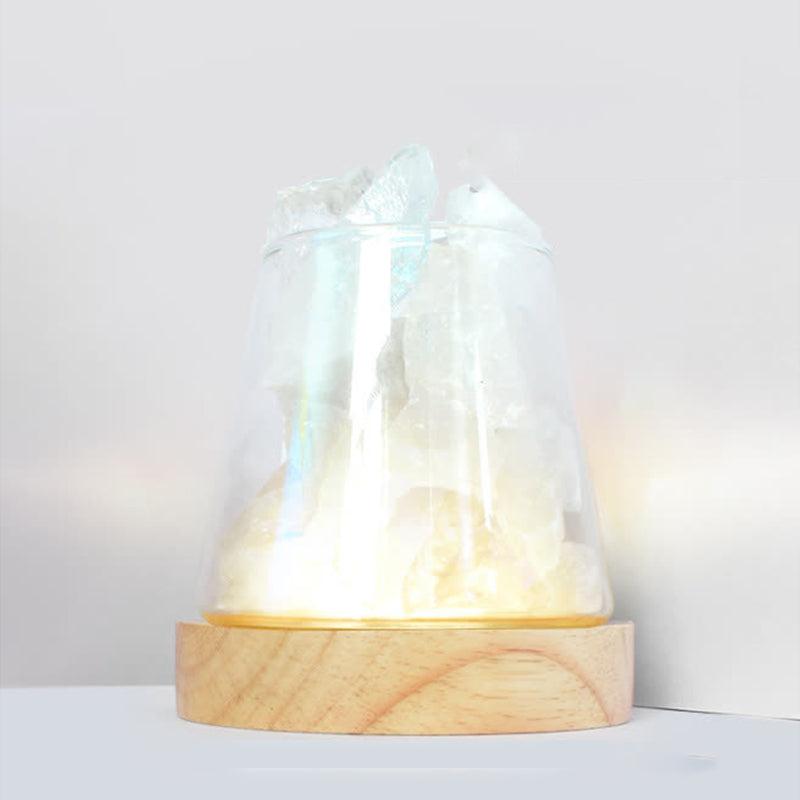 (Clearance 30% OFF / CODE: OFF30) Olivenorma Four Seasons -  Essential Oil Diffuser Crystal Aromatherapy Lamp