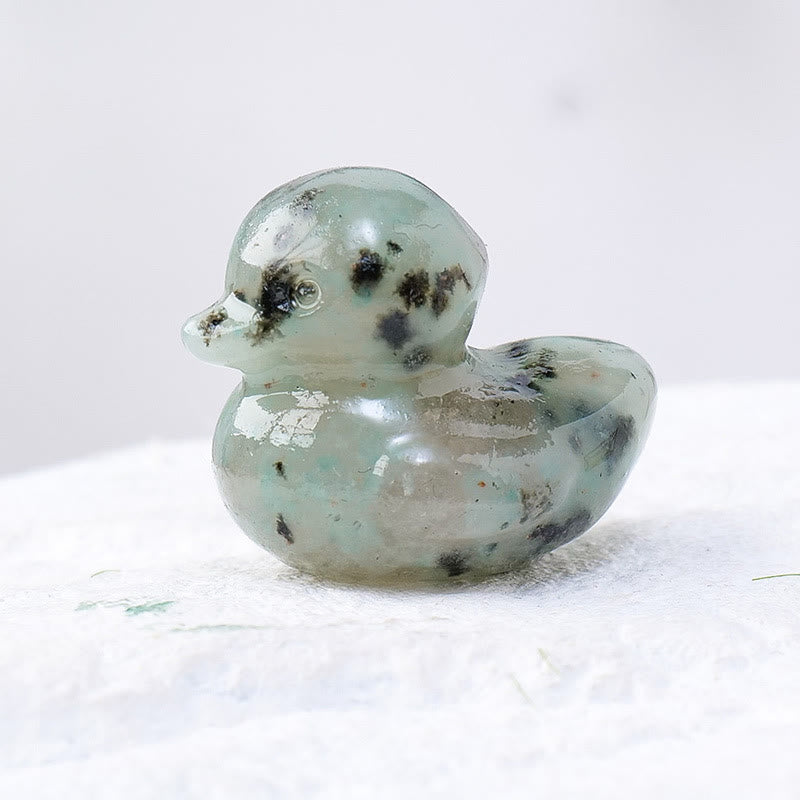 Olivenorma 1.2Inch Quartz Crystal Duck Carving Gemstone Decoration - image 39