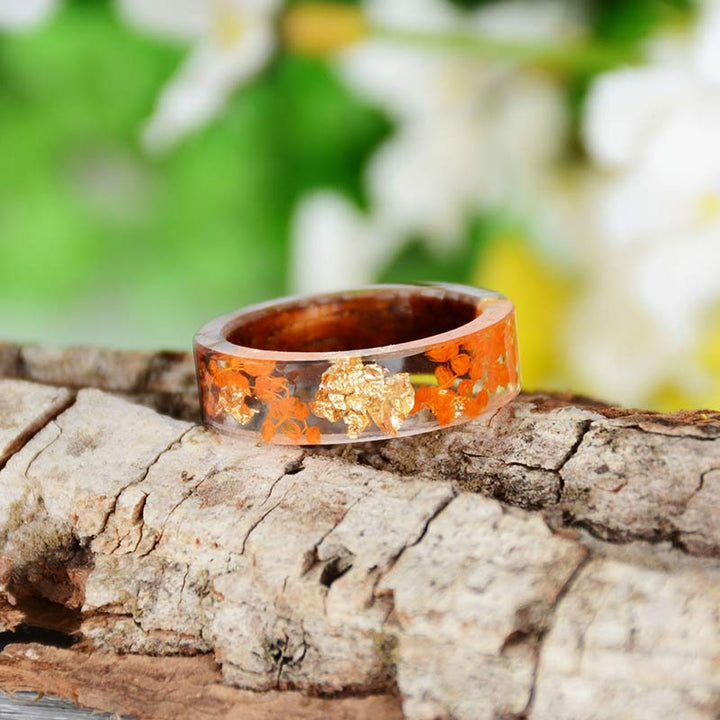 Olivenorma Intellectual & Optimistic - Handmade Wood Ring - image 19