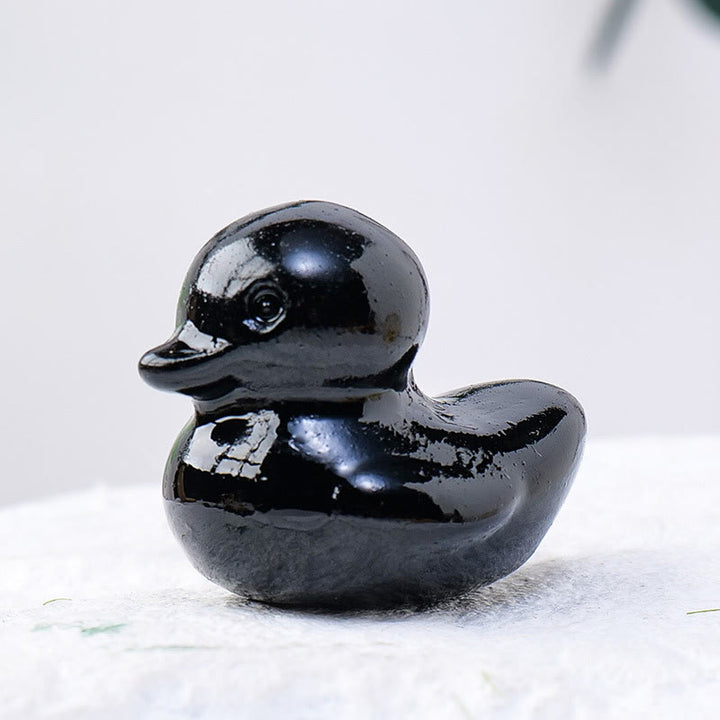 Olivenorma 1.2Inch Quartz Crystal Duck Carving Gemstone Decoration - image 10