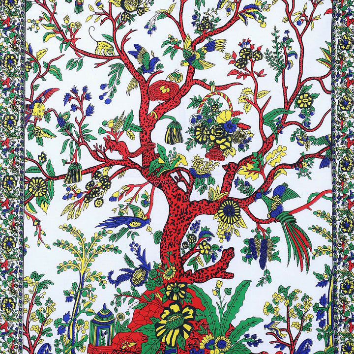 Olivenorma Green Tree Of Life Wall Hanging Psychedelic Tapestry