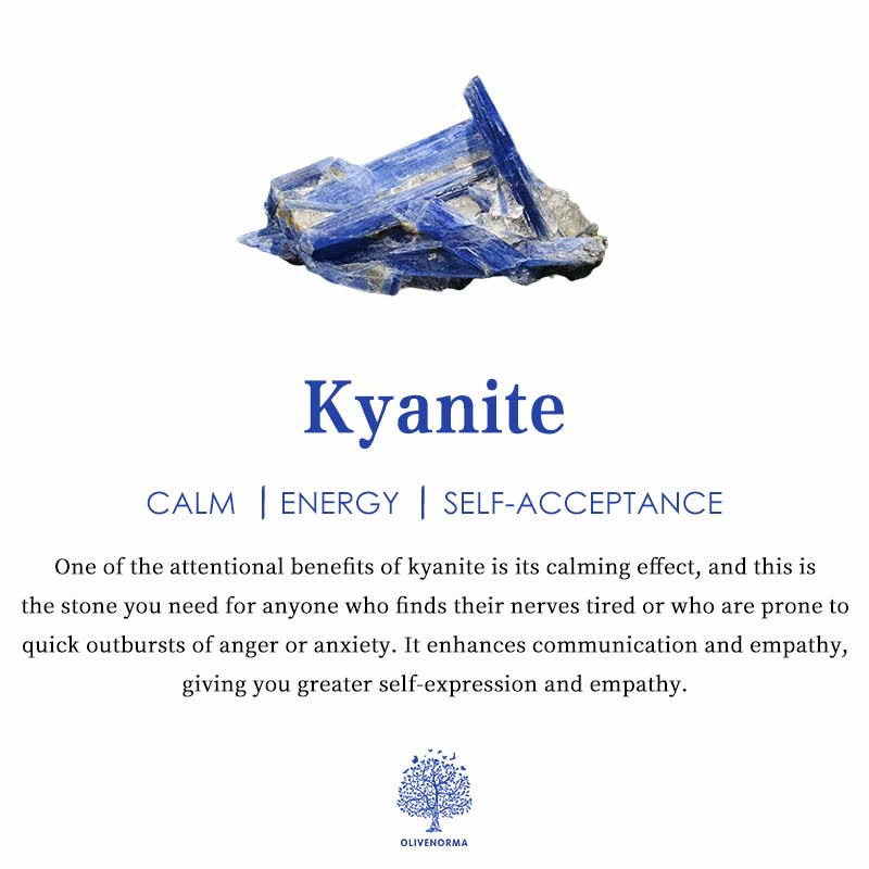 (Clearance 30% OFF / CODE: OFF30) - Olivenorma Kyanite with Peridot Tree Of Life Orgone Pyramid