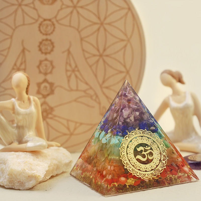 Olivenorma Pure Chakra Protection Orgone Pyramid