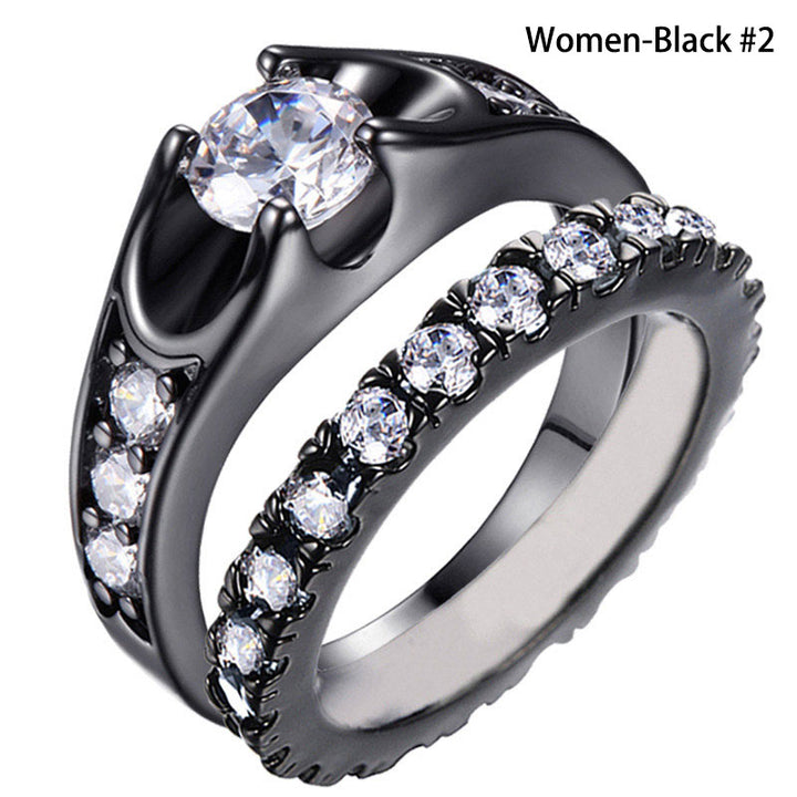 (Clearance 30% OFF / CODE: OFF30) Olivenorma For Noble Love Couple Rings