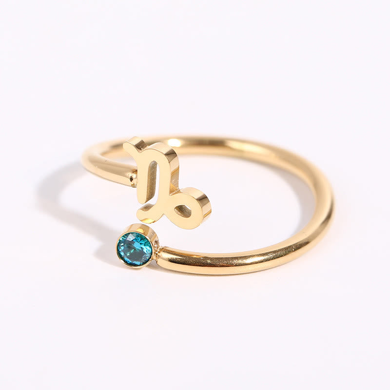 Olivenorma Zodiac Birthstone Gift Card Ring - image 23