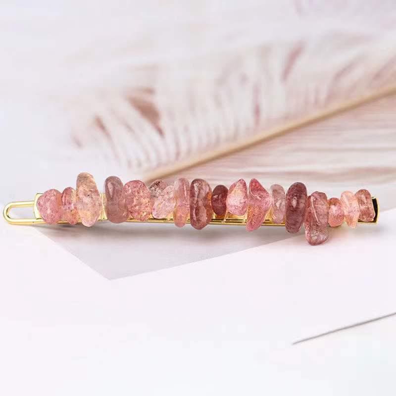 Olivenorma Natural Broken Crystal Hairpin