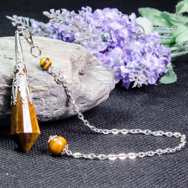 Tiger Eye Protection Pendulum