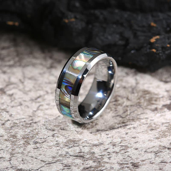 FREE Today: Koa Wood and Abalone Shell Tungsten Ring - image 17