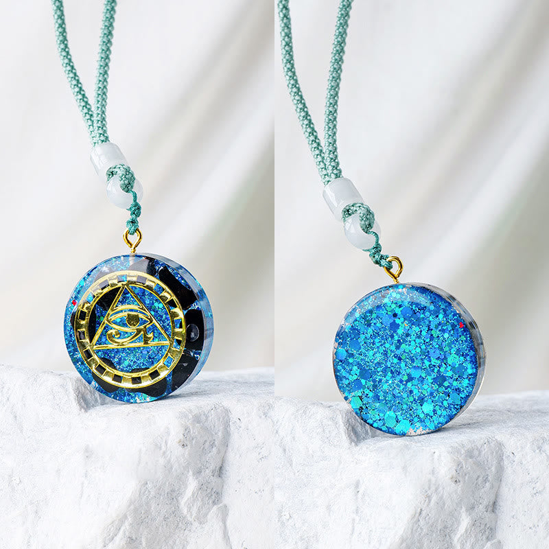 Olivenorma Natural Crystal Orgone Necklace