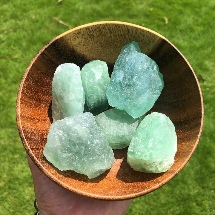 Olivenorma Crystal Rainbow Fluorite Natural Stone - 3-5cm - Green Fluorite - image 11