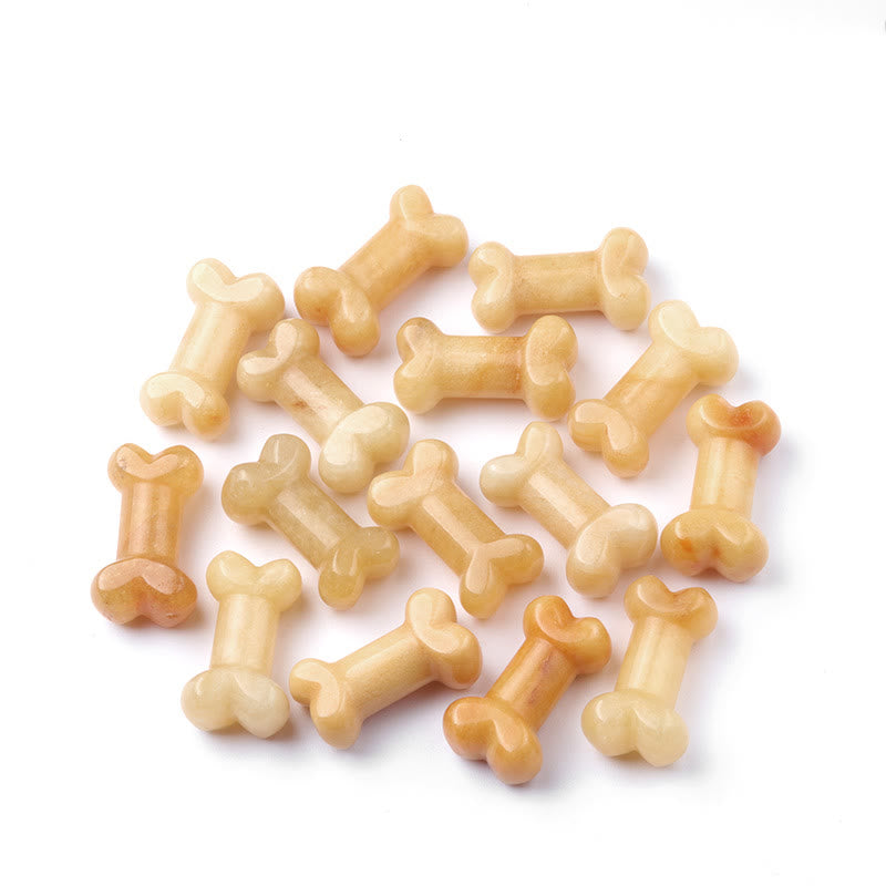 Olivenorma Natural Quartz Crystal Mini Bone Gemstone Decoration - image 38