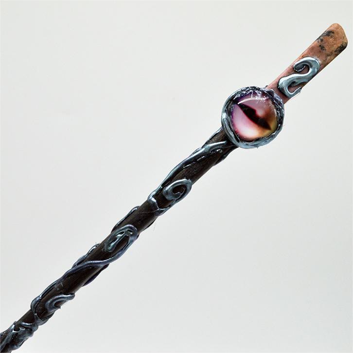 Olivenorma Evil Eye Witch Magic Stick Crystal Wands