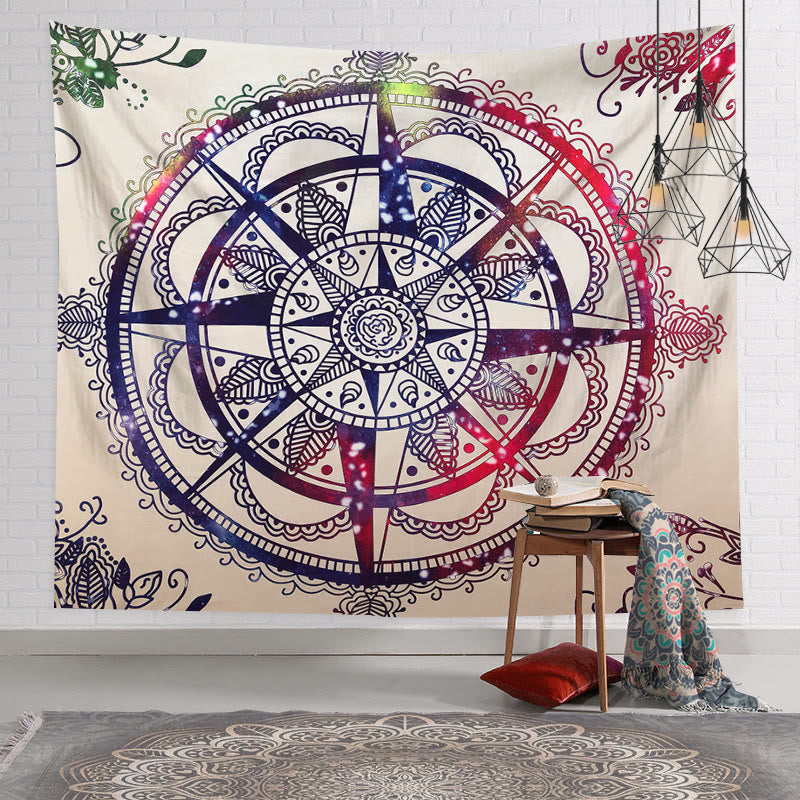 Olivenorma Yoga Backdrop Fabric Decorative Wall Covering Mural Tapestry - Flannel - Metatron's Cube - 78.74"*59.05"(200*150cm) - image 19