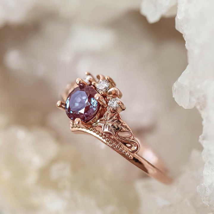 FREE Today:  Olivenorma The Light Soul - Alexandrite Ring - image 3