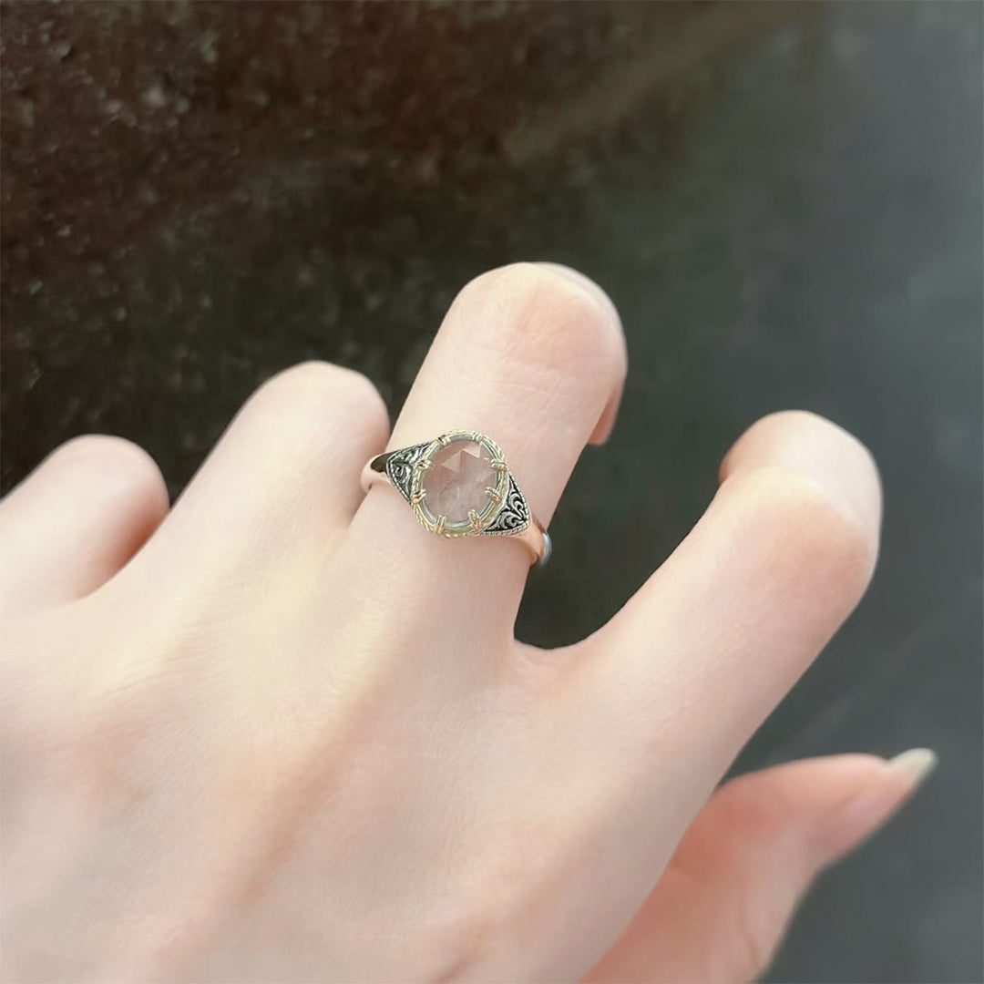 Olivenorma Natural Labradorite 925 Sterling Silver Ring - image 2