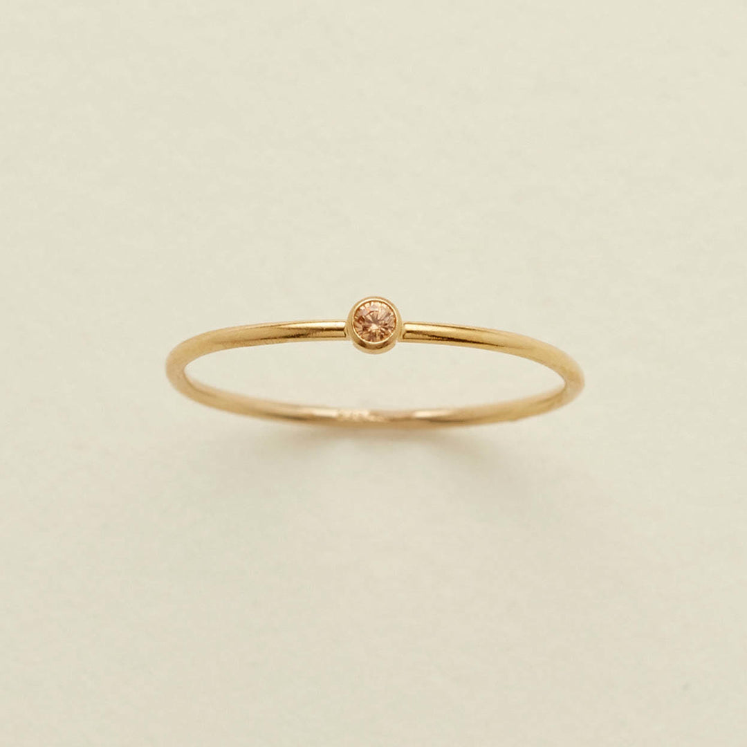 Olivenorma Birthstone 12 Month Birth Slim Ring - image 19