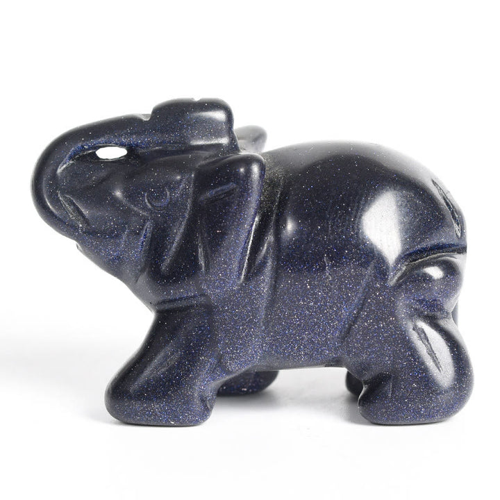 Olivenorma 1.5/2 Inches Carved Elephant Figurine Gemstone Decoration - image 39