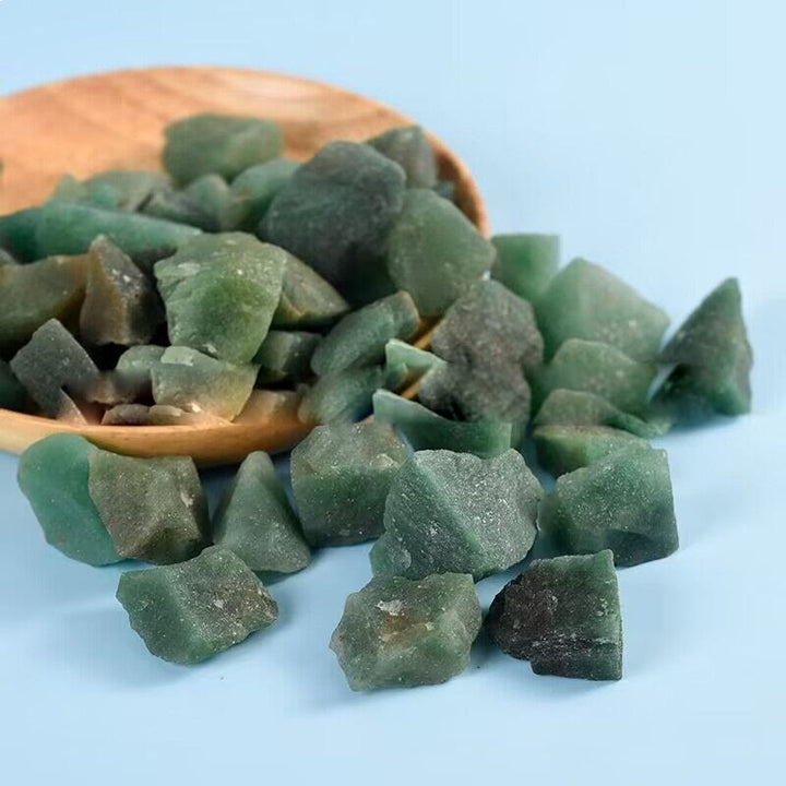 Olivenorma Crystal Rainbow Fluorite Natural Stone - 3-5cm - Green Aventurine - image 36