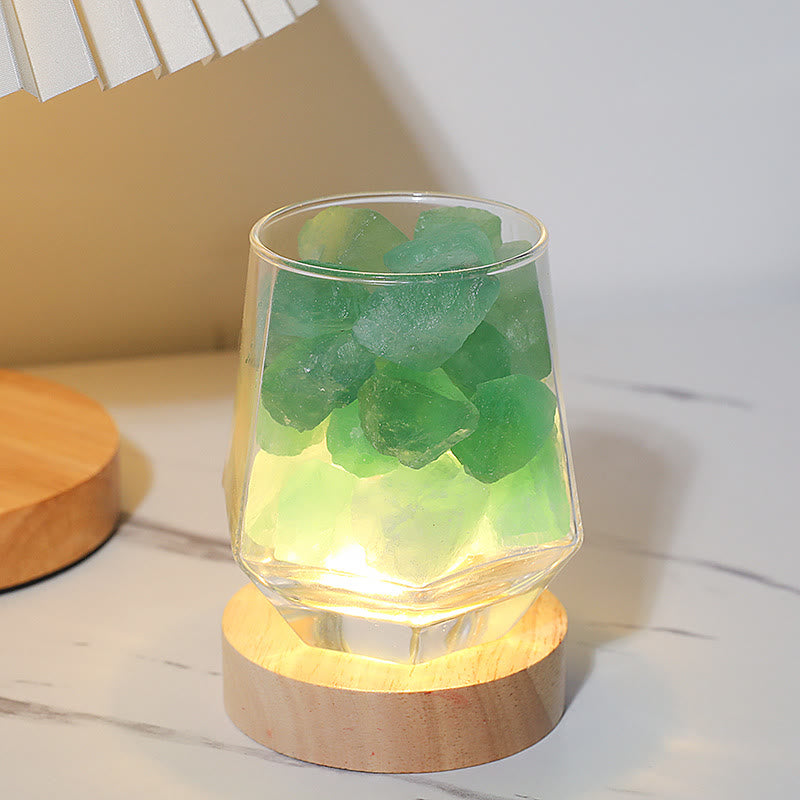 Olivenorma Indoor Crystal Aromatherapy Stone Lampz