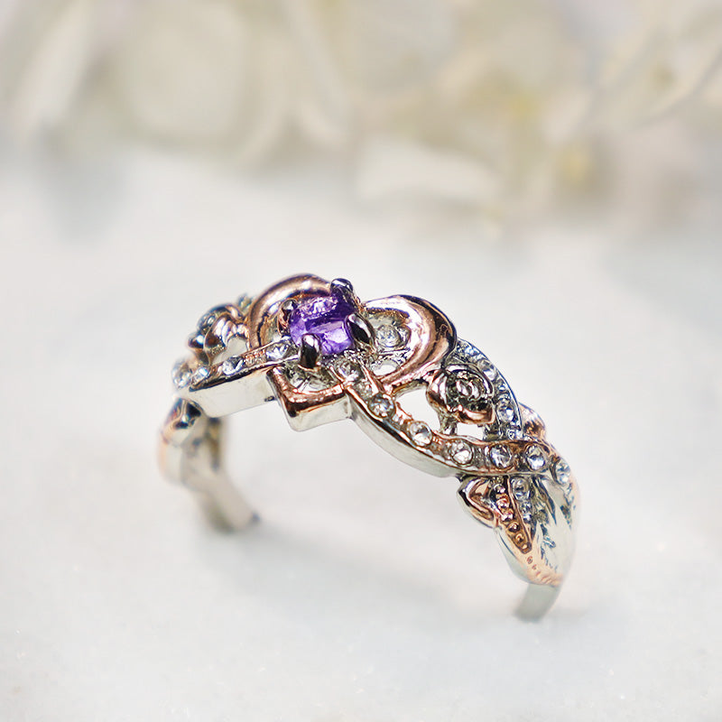 FREE Today: February Amethyst Birthstone Ring - Amethyst - 11 - image 0