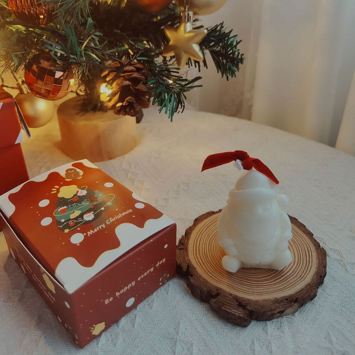 Olivenorma Christmas Cake Cookie Model Candle