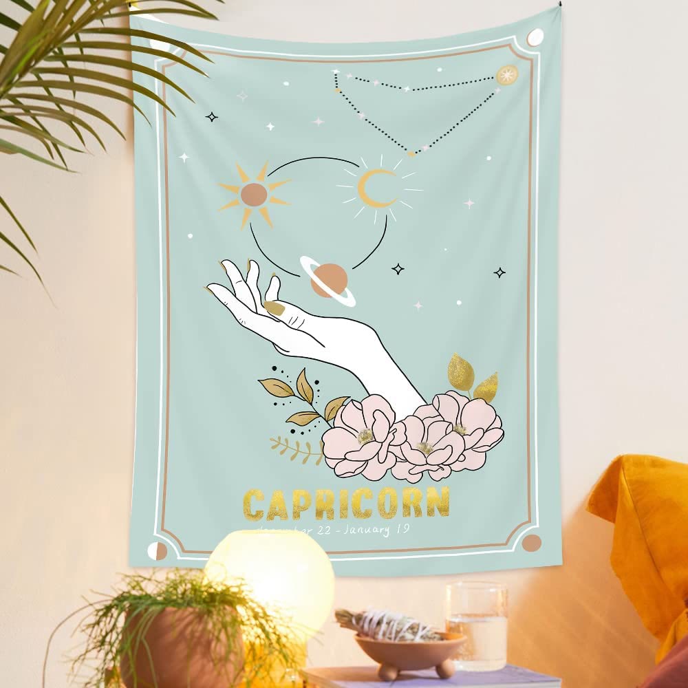 Olivenorma Magic Hand Tarot Zodiac Tapestry