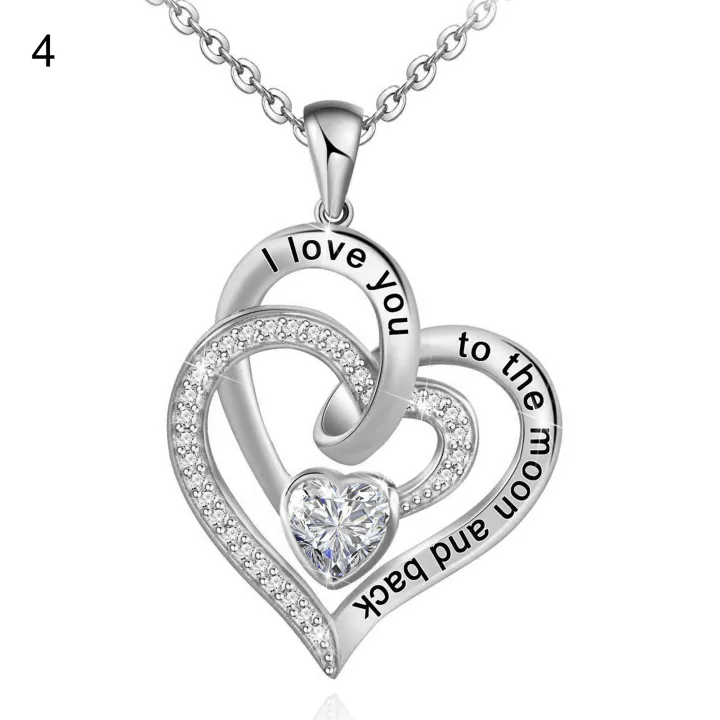 Olivenorma Hearts and Hearts Birthstone Gift Card Necklace - image 7