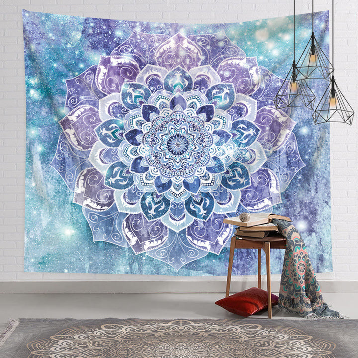 Olivenorma Yoga Backdrop Fabric Decorative Wall Covering Mural Tapestry - Flannel - Lotus#8 - 78.74"*59.05"(200*150cm) - image 15