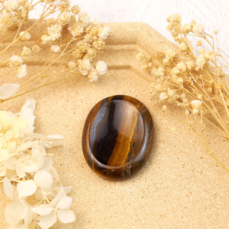 Olivenorma Tiger Eye Protection Thumb Worry Stone