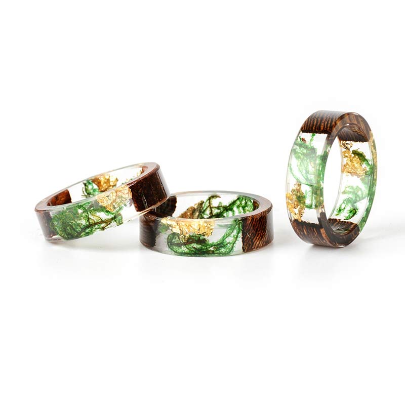 Olivenorma Intellectual & Optimistic - Handmade Wood Ring - image 30