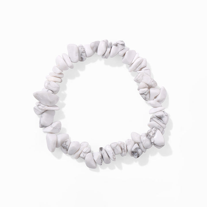 Olivenorma Colorful Natural Irregular Gravel Bracelet