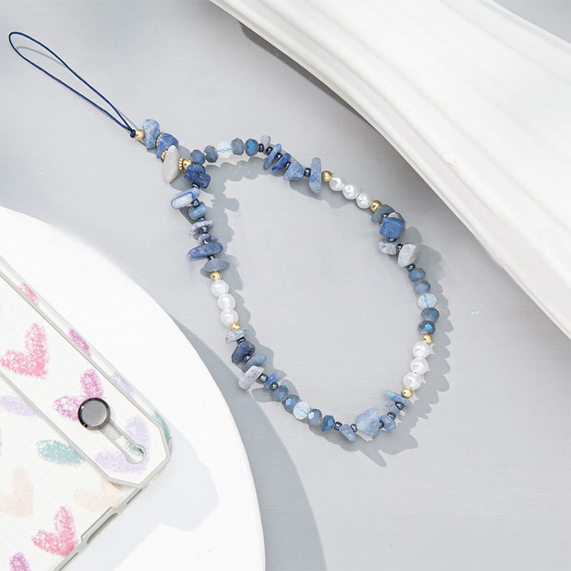 Olivenorma Colorful Gravel Pearl Color Matching Mobile Phone Strap