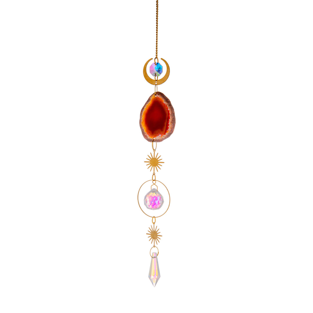 (Clearance 30% OFF / CODE: OFF30) - Agate Sun Catcher Wind Chime