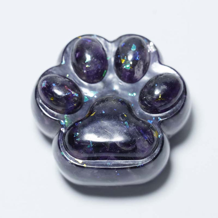 Olivenorma Natural Stone Puppy Decoration - Amethyst-Dog Paw - image 11
