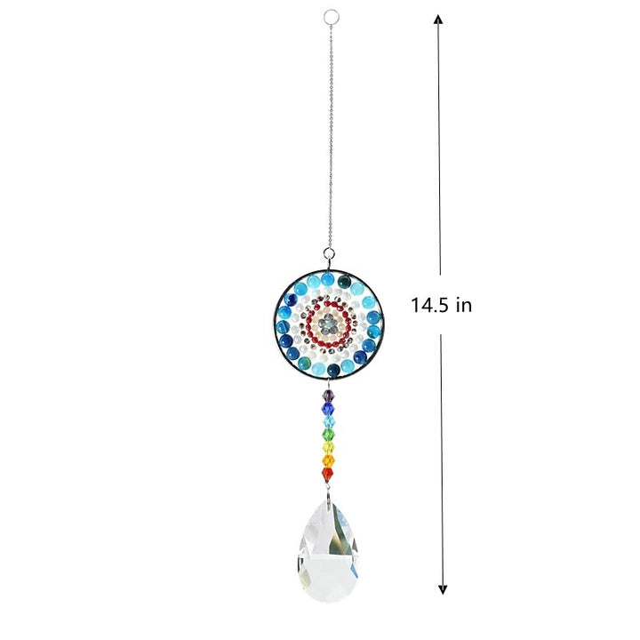 Olivenorma Crystal Suncatchers Handmade Chakra Wind Chime