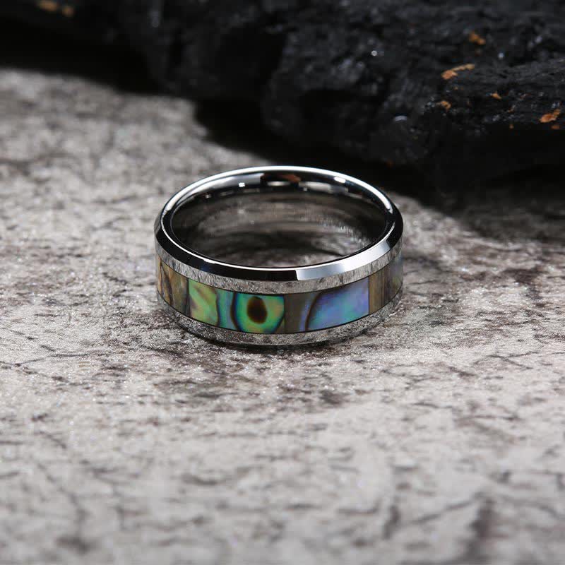 FREE Today: Koa Wood and Abalone Shell Tungsten Ring - image 18