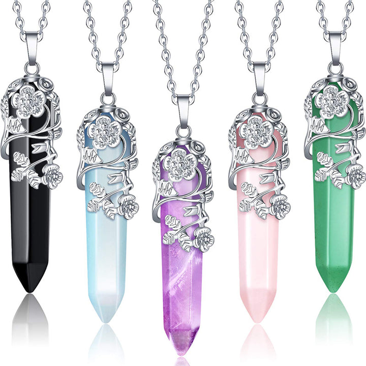 FREE Today: The Beauty and Courage Gemstone Necklace - image 0