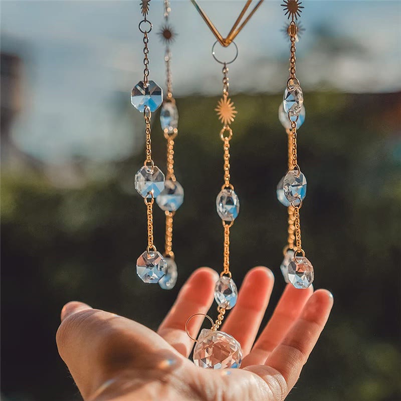 Olivenorma Crystal Suncatcher Wind Chime